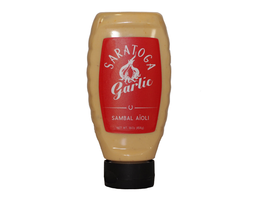 Sambal Aioli Squeeze Bottle – Saratoga Garlic