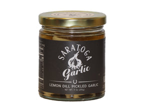 Lemon Dill Pickled Garlic Jar